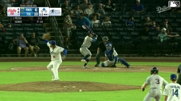 Luke Pelzer singles on a line drive to left fielder Josue De Paula. Justin Johnson scores. Luke Pelzer to 2nd.
