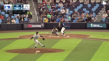 Modeifi Marte homers (3) on a fly ball to right center field.