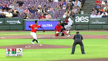Rosman Verdugo singles on a line drive to left fielder Jacob Friend. Alex McCoy scores.