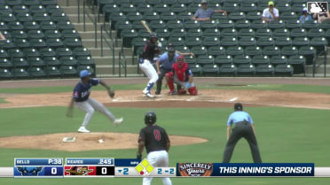 Yandel Ricardo grounds into a double play, second baseman Ilan Fernandez to shortstop Avinson Pinto to first baseman Andruw Musett. Ivan Sosa out at 2nd. Yandel Ricardo out at 1st.