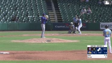 Brooks Caple In play, run(s) to Gregory Barrios