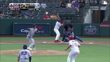 Joe Boyle In play, run(s) to Victor Scott II
