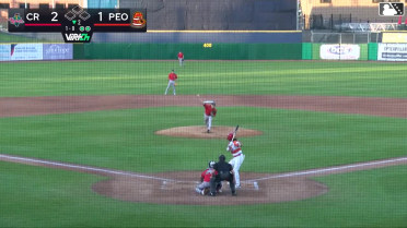 Tai Peete homers (4) on a fly ball to right center field.