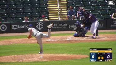 Troy Guthrie In play, run(s) to Yasser Mercedes