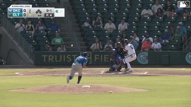 Ryan Galanie homers (9) on a fly ball to left center field.