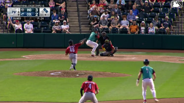 Milan Tolentino doubles (2) on a fly ball to center fielder Dominic Fletcher. Stuart Fairchild scores. Kody Huff to 3rd.