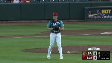 Liam Doyle strikes out three in Double-A debut