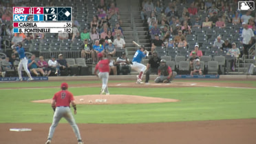 Cole Fontenelle homers (3) on a fly ball to right field. Jake Thompson scores.