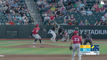 Cam Cannarella homers (3) on a fly ball to left field. Wilfredo Lara scores. Cam Clayton scores.