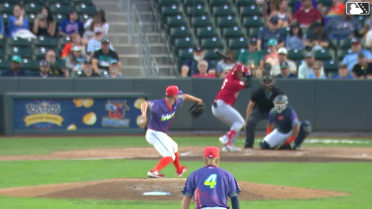 Chase Davis homers (3) on a fly ball to left center field.