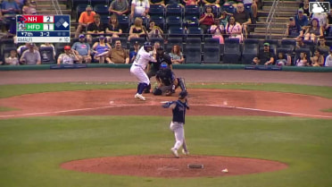 Mike Antico homers (3) on a fly ball to left center field. Aidan Longwell scores.