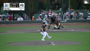 Vimael Machín singles on a line drive to center fielder Nelson Rada. Adael Amador scores. Charlie Condon to 2nd.