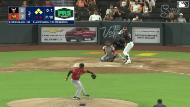 Jack Winkler hits a grand slam (6) to left center field. Michael Stefanic scores. Brian Serven scores. Chad Wallach scores.