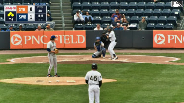 Jonathan Ornelas singles on a ground ball to center fielder Nick Morabito. Oswaldo Cabrera scores. Ernesto Martinez Jr. scores. Ali Sánchez to 2nd.