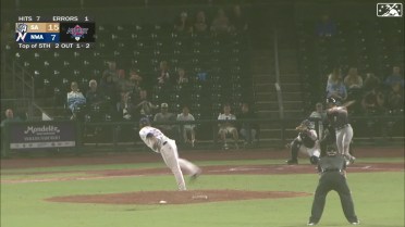 Dixon hits for the cycle for San Antonio