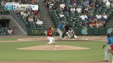 Hyeseong Kim singles on a ground ball to right fielder Nolan Jones, deflected by second baseman Rikuu Nishida. Ryan Fitzgerald scores.