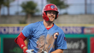 Humphreys Homers but Threshers Lose Late Lead