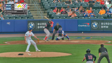 Allan Castro singles on a line drive to right fielder Jared Oliva. Braiden Ward scores. Vinny Capra scores. Andrew Knizner to 3rd.
