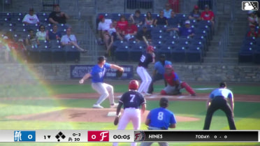 Hunter Hines grounds into a double play, second baseman Givian Sirvania to shortstop Avinson Pinto to first baseman Andruw Musett. Jorgelys Mota out at 2nd. Hunter Hines out at 1st.