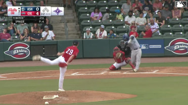 Freuddy Batista homers (3) on a fly ball to left center field.