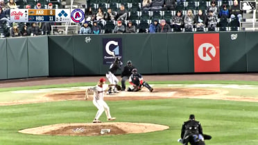 Wuilfredo Antunez singles on a ground ball to left fielder Jack Rogers. Angel Genao scores. Ralphy Velazquez to 3rd. Alfonsin Rosario to 2nd.