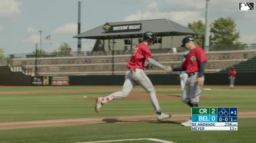 Brandon Winokur's two-run home run