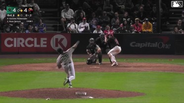 Gerelmi Maldonado Ball to Ryan Sprock