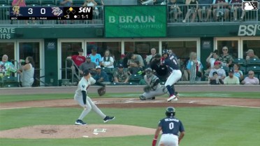 Brendan Beck In play, run(s) to Tommy Pham