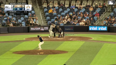 Nate Savino In play, run(s) to Ryan Nicholson