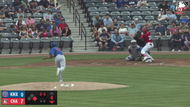 Leo Balcazar homers (7) on a fly ball to left center field. Carlos Jorge scores.