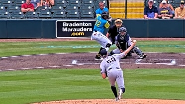 Troy Melton strikes out two in a 1 2/3 inning