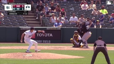 Abrahan Gutierrez singles on a ground ball to left fielder Jhostynxon Garcia. Jonathan Ornelas scores. Cole Gabrielson to 2nd.