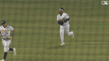 Alexander Ovalles makes an incredible diving catch