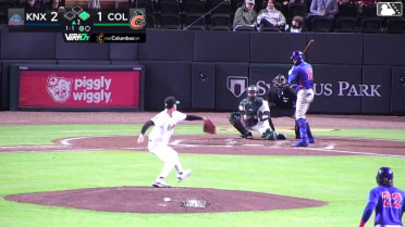 Alex Ramírez out on a sacrifice fly to center fielder Lizandro Espinoza. Jefferson Rojas scores. Andy Garriola to 3rd.