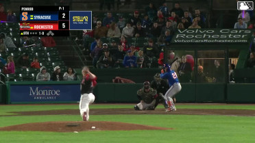 Christian Arroyo homers (5) on a fly ball to left field.
