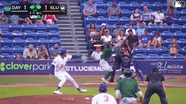 Ichiro Cano singles on a soft fly ball to center fielder Aiden Robbins. Steele Hall scores. Jalen Hairston to 3rd. Arnaldo Lantigua to 2nd.