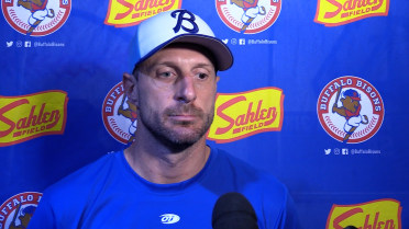 Max Scherzer meets with the media after his outing 