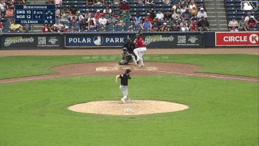 Romy Gonzalez homers (2) on a fly ball to right field.