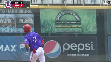 Daylen Lile's fifth homer of the season