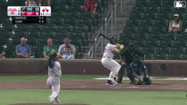 Carlos Rodríguez singles on a line drive to right fielder CJ Alexander. Nick Schnell scores. Mason McCoy to 2nd.