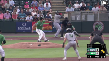 Trey Gibson In play, run(s) to Rowdy Tellez
