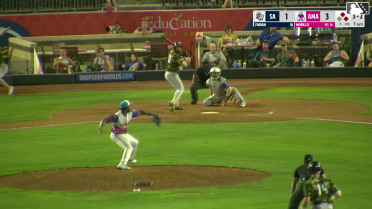 Albert Fabian called out on strikes.