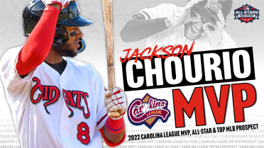 Jackson Chourio Named Carolina League MVP