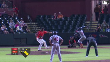 Paulino Santana homers (12) on a fly ball to right field. Geury Rodriguez scores. Marco Argudin scores.