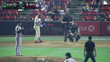 Roynier Hernandez singles on a line drive to center fielder Lisbel Diaz. Kelvin Hidalgo scores.