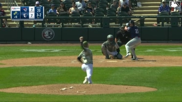 Jacob Reimer homers (4) on a fly ball to center field. Wyatt Young scores. Chris Suero scores.