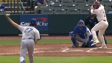 Adam Serwinowski's eight strikeouts