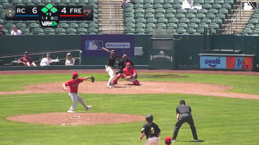 Roldy Brito singles on a fly ball to center fielder Hayden Alvarez. Luis Mendez scores. Clayton Gray scores. Cameron Nelson to 2nd.