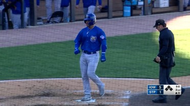 Caleb Knight's two-homer game