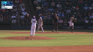 Alimber Santa notches two strikeouts 